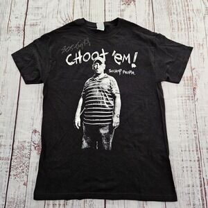 Choot 'Em Swamp People Black Short‎ Sleeve Cotton T-Shirt Men's M